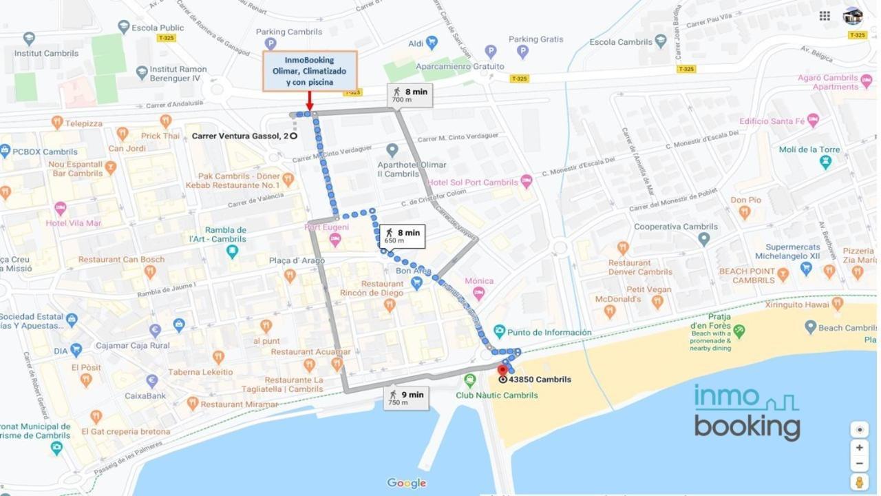 Apartament Olimar, Climatizado Y Con Piscina Inmoboking Cambrils Zewnętrze zdjęcie